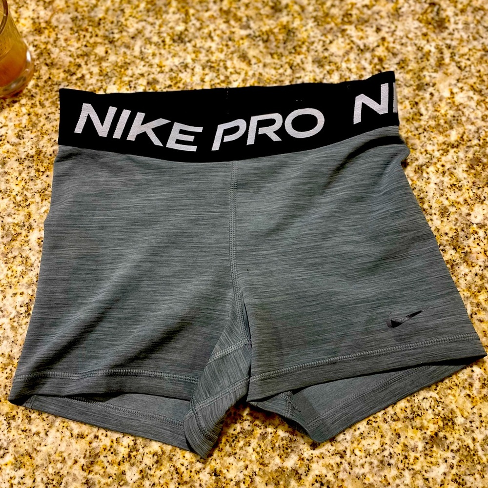 Grey Nike Pros! Size SMALL